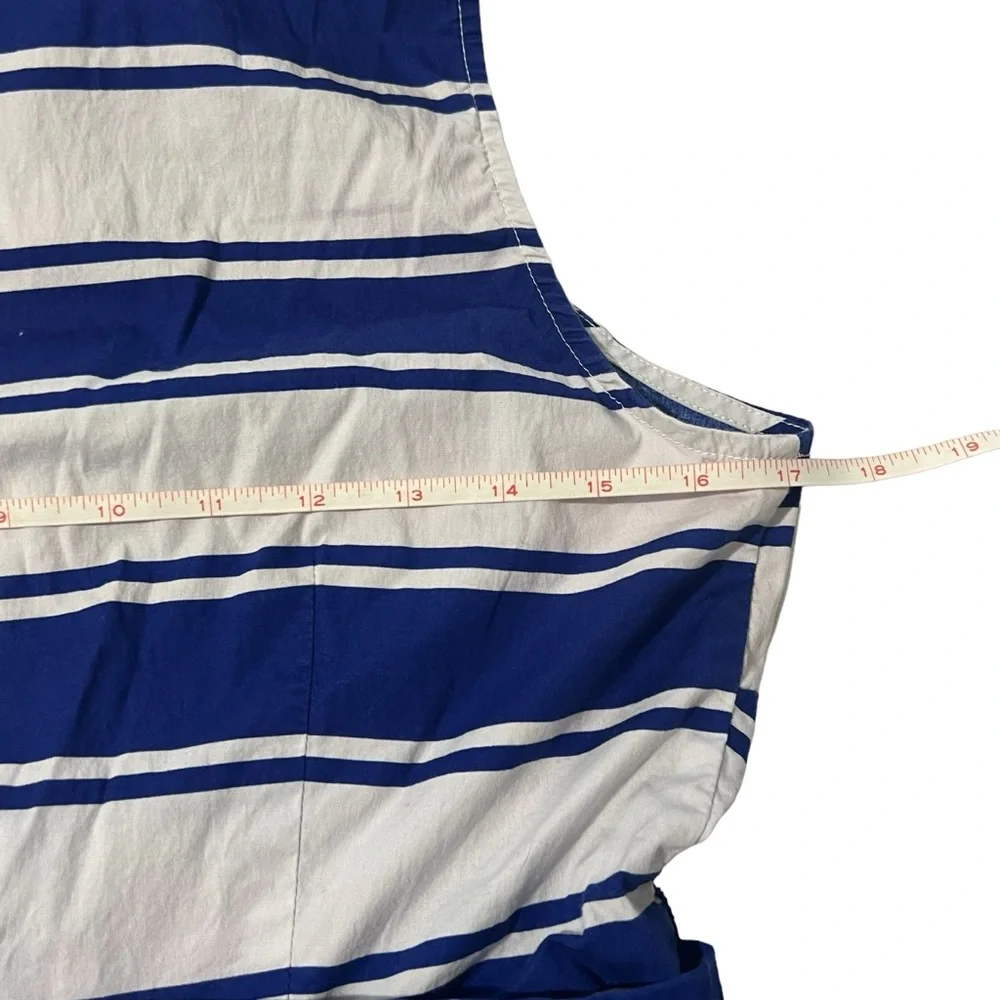 Milly - Womens Nautical Style A-line Dress Sz. 6 - Picture 10 of 11